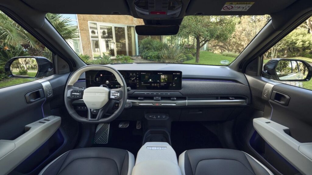 Kia EV 3 interior design{image source: Kia}