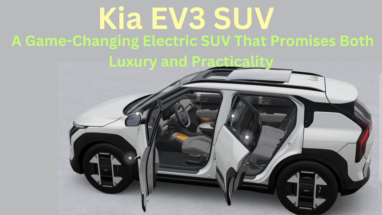Kia EV3 SUV: A Game-Changing Electric SUV{image source:KIA}